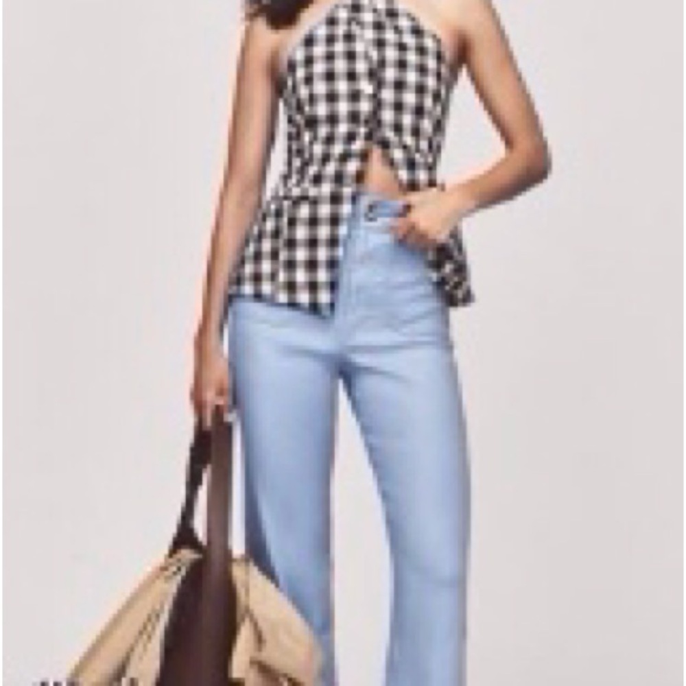 Anthropologie Light Blue Flare Jeans